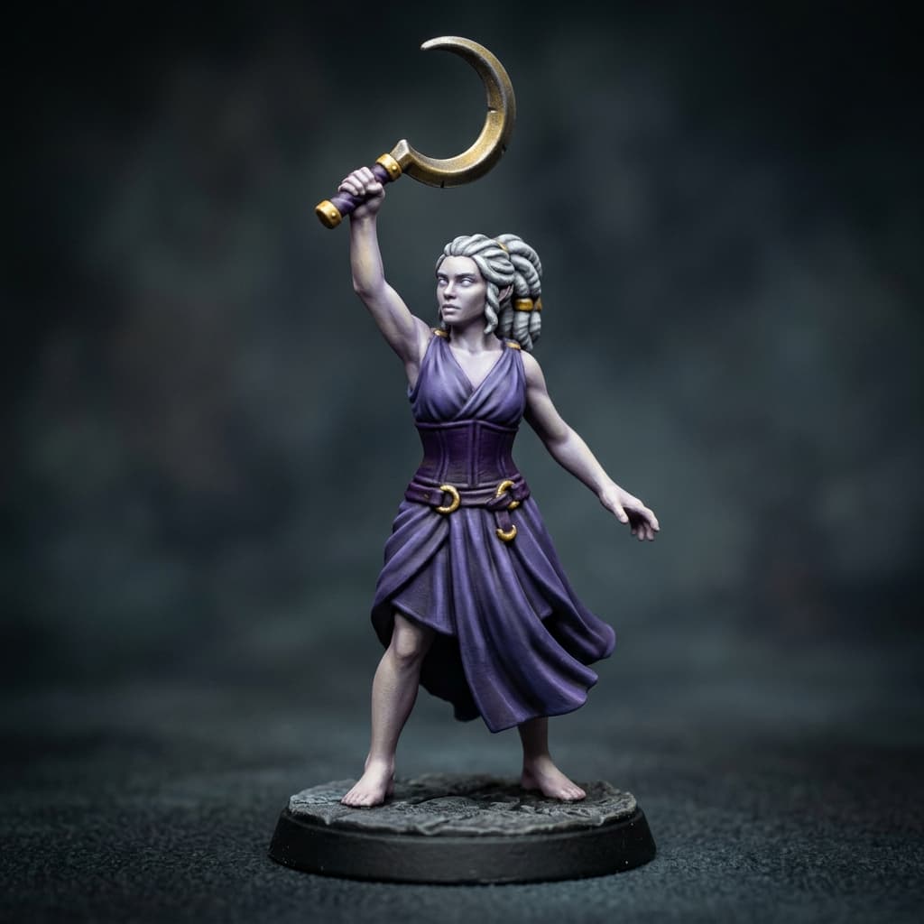Quinnis Aasimar Circle of Stars Druid