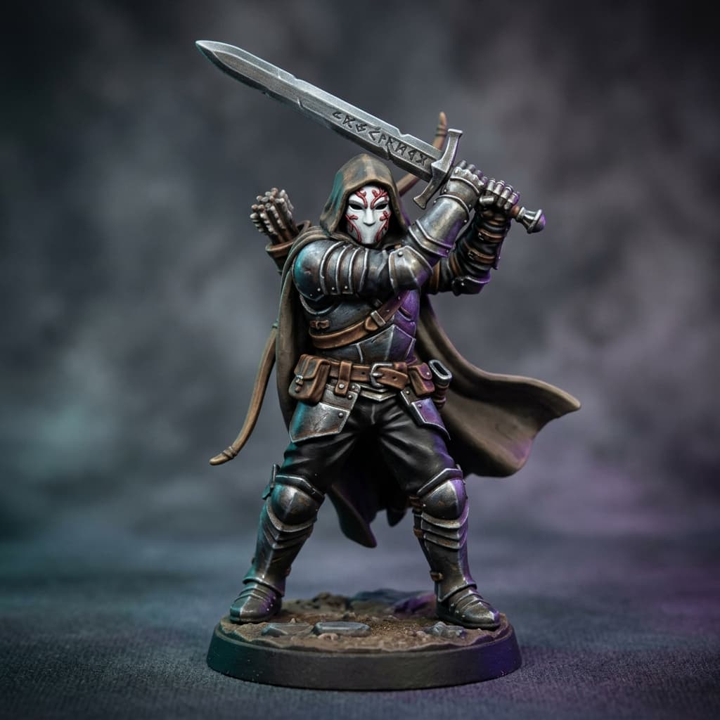 The iron mask Human Ranger