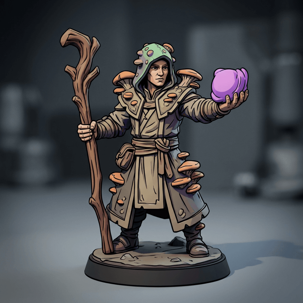 Circle of Spores Druid human druid