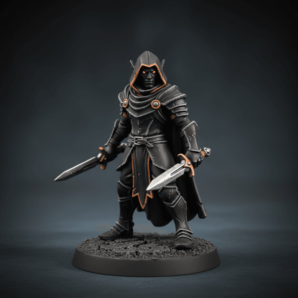 Titus Renn Drow Elf Rogue