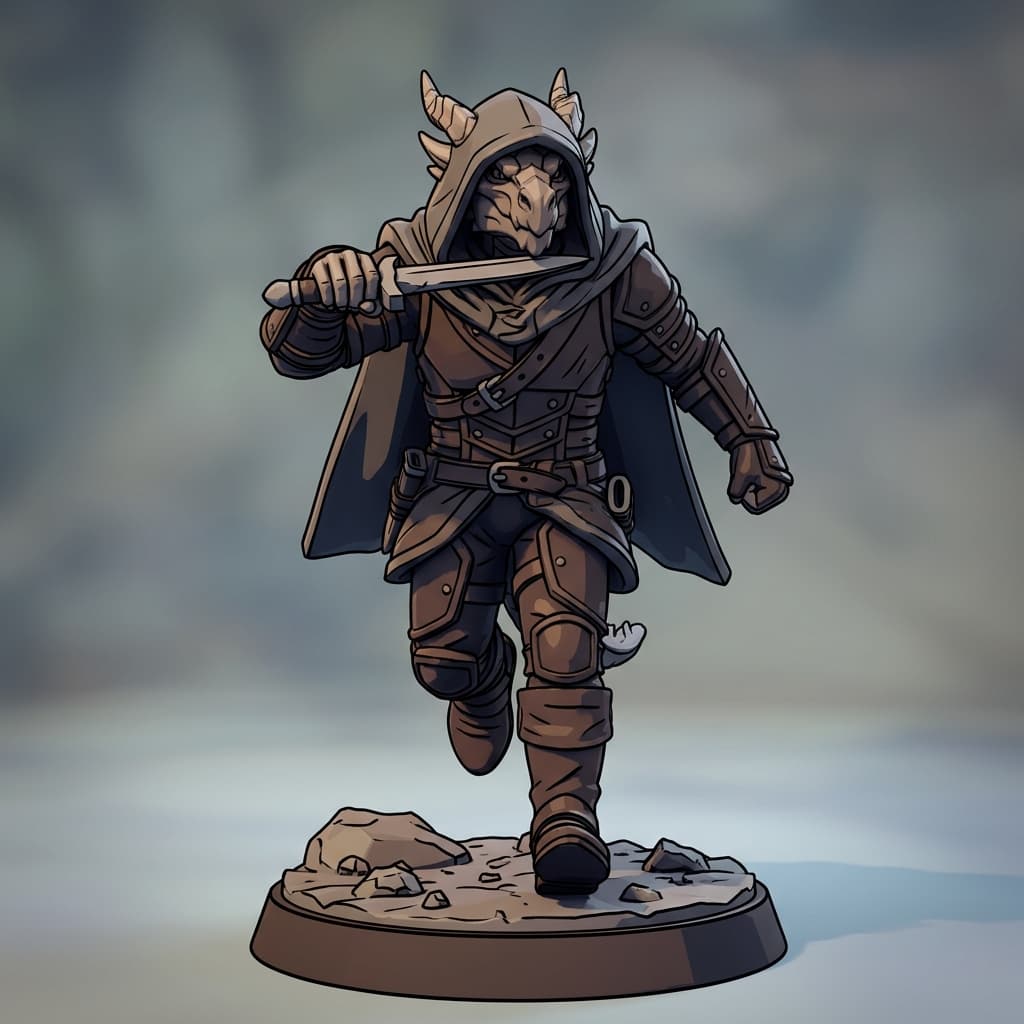 Gloomstalker Ranger Dragon-born rogue