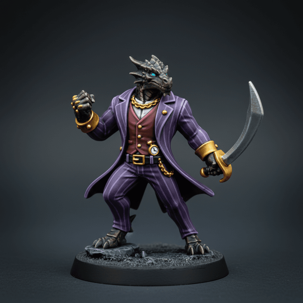 Mingus Sharpscale Dragonborn Cleric