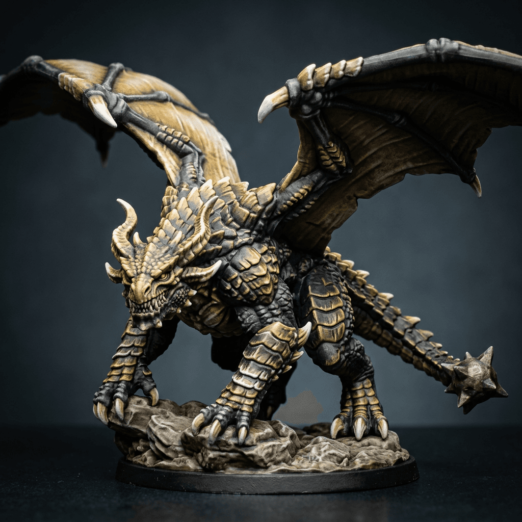 Black Dragon Monster quadruped