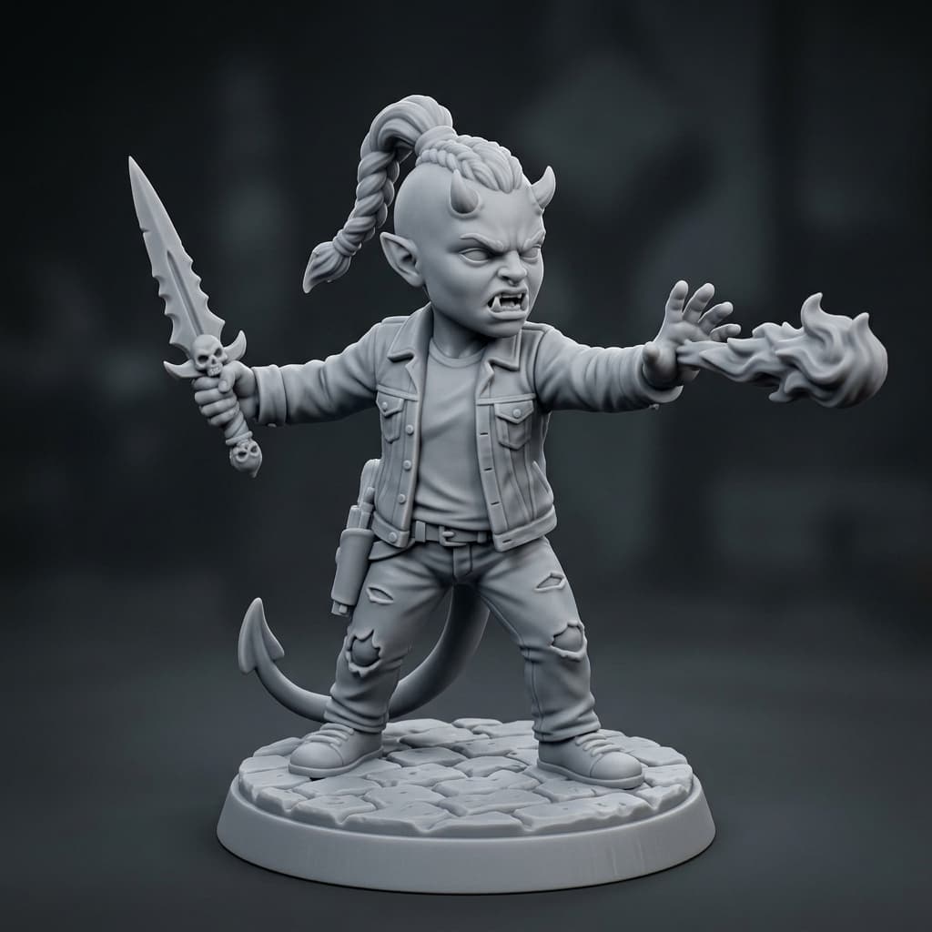 Godric Tiefling Warlock