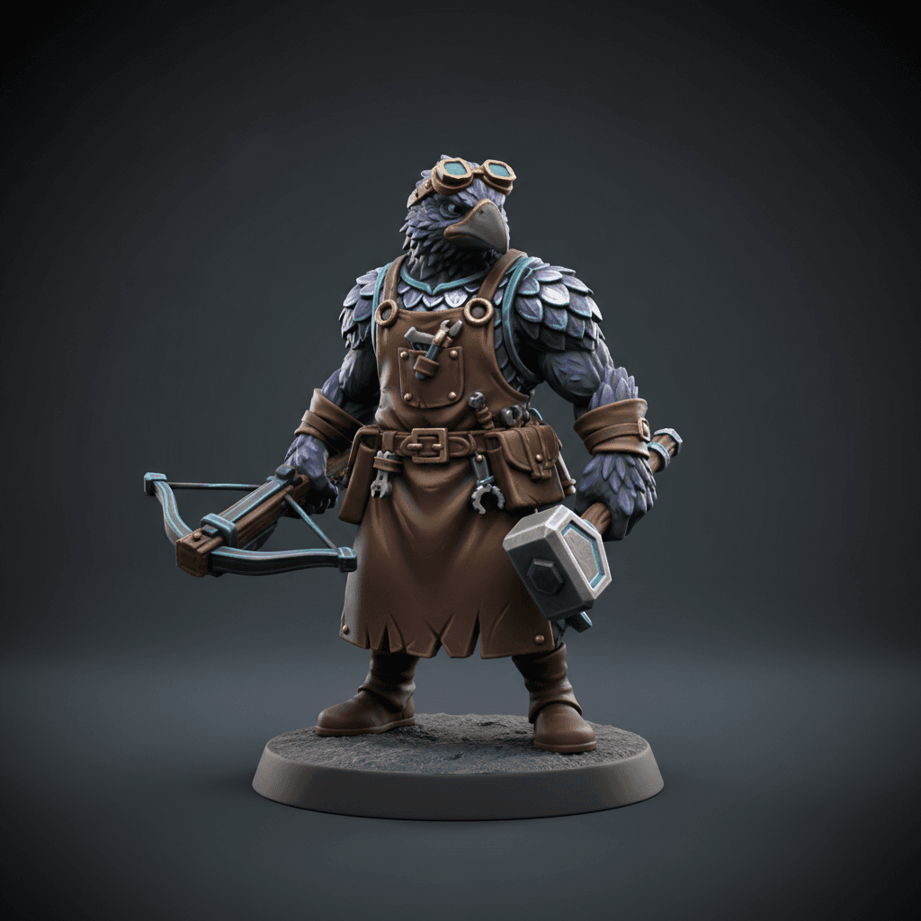 ravenfolk artificer kenku artificer