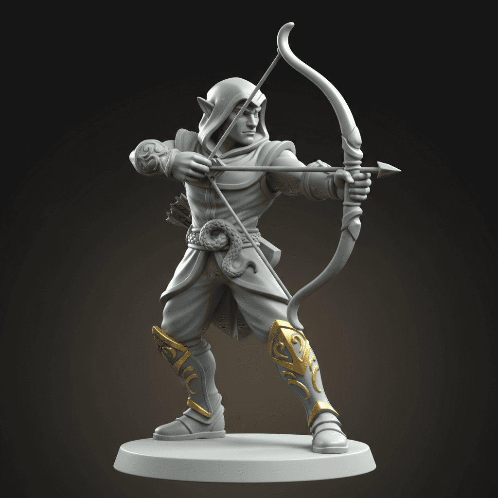 Wood Elf Scout wood-elf Herói Rei