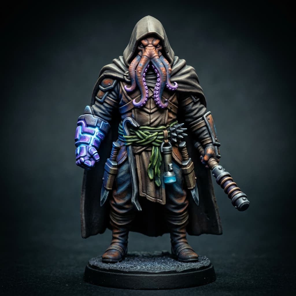 Davy Jones Octopus man Monk