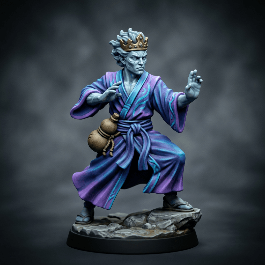Yoshimitsu air genasi monk