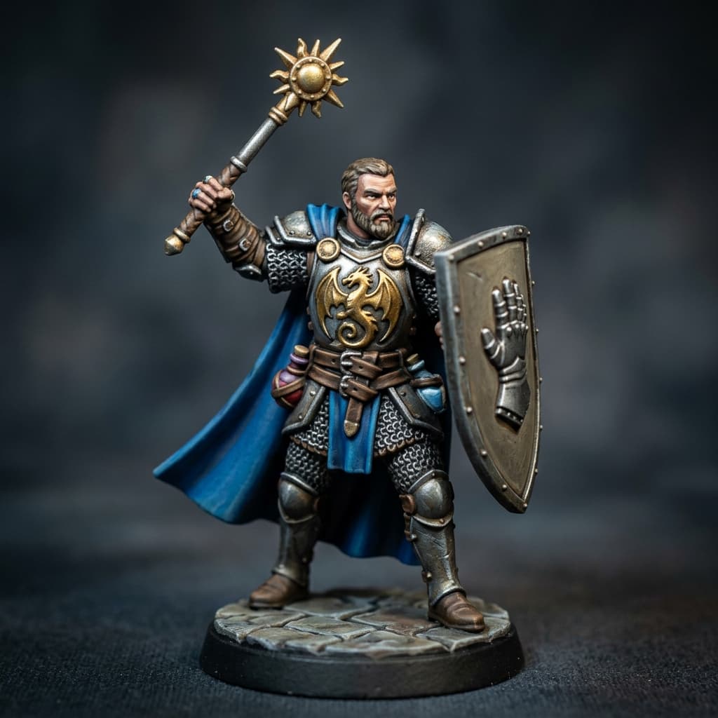 Thereus the War Priest Human Cleric