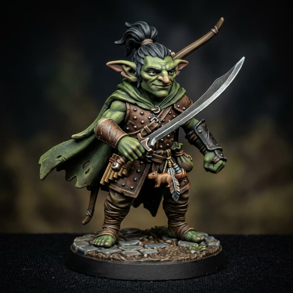 Rizzik Goblin green skin Ranger