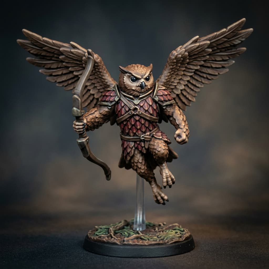 Rhikkar Flintfeather Owlin Ranger