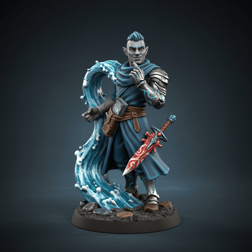Killicet Water genasi Wild magic Sorcerer